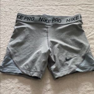 Grey Women’s Nike Pro Shorts